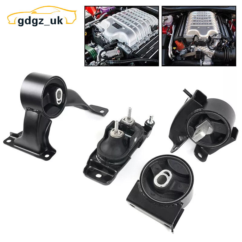 4¡ÁEngine Motor Trans Mounts Kit for 2011-2016 for Chrysler Town  Country for Ram C/V for VW