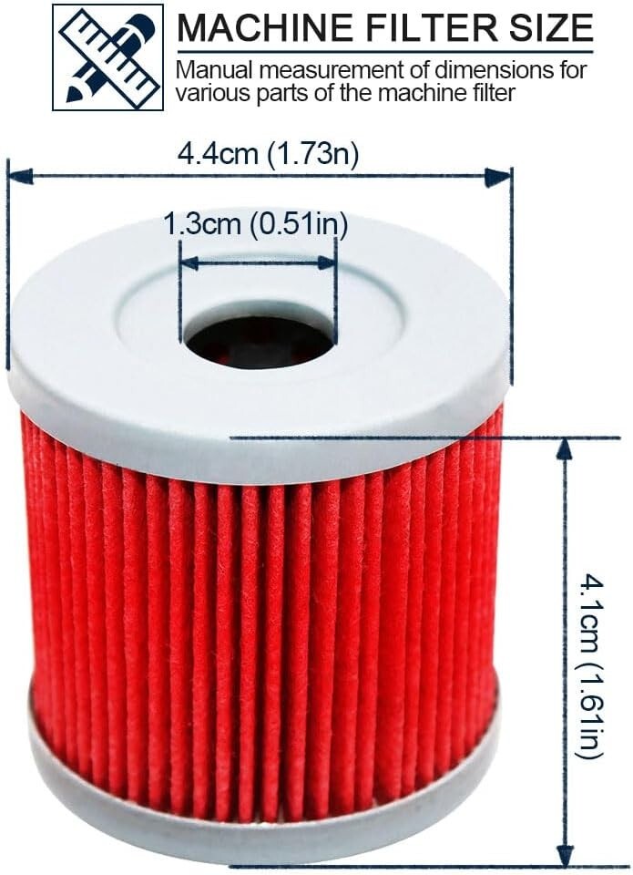 4xOil Filters for Suzuki Z400 LTZ400 LT-Z400 LTR 450 LTR-450 LTR450 1651029F00