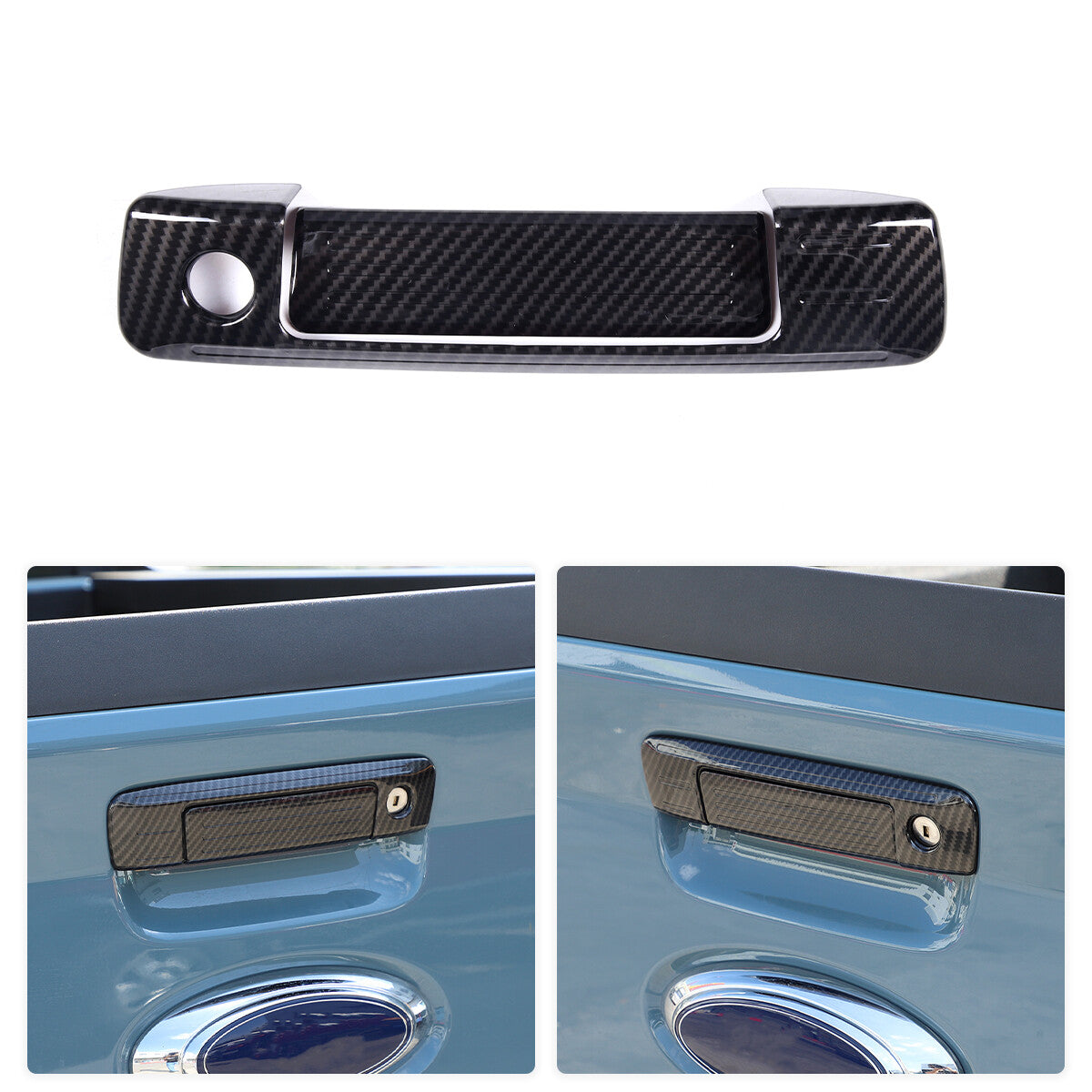 Aluminum alloy gas fuel tank cover/door lock cap suitable for Toyota Tendera 2007 - 2021