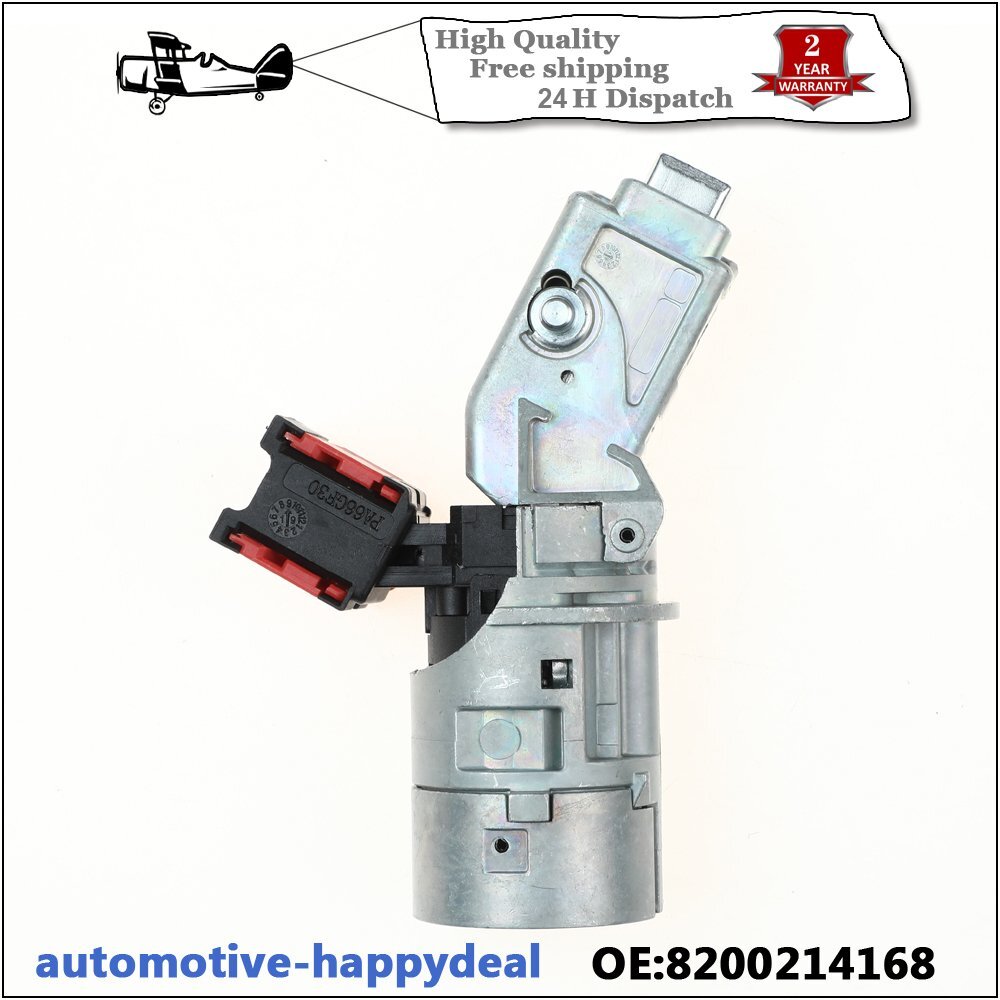 Ignition Lock Barrel Starter Switch for Renault Master Trafic for Vauxhall Vivaro DC