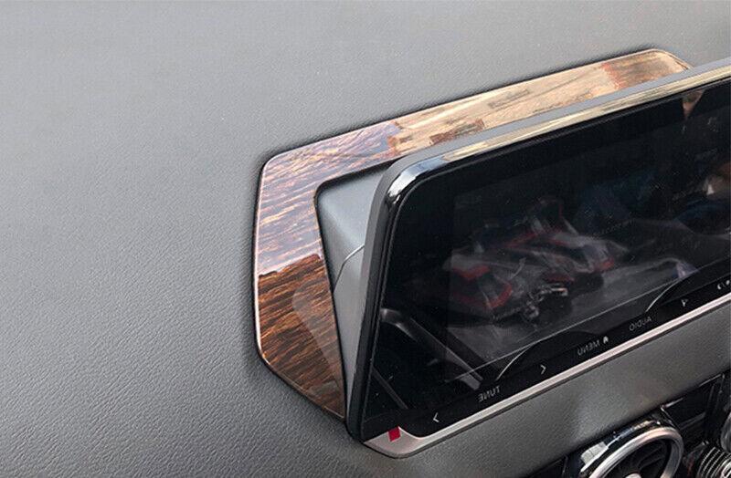 for Nissan Sylphy Sentra 2020-2022 Wood Grain Central Console Navigation Trim