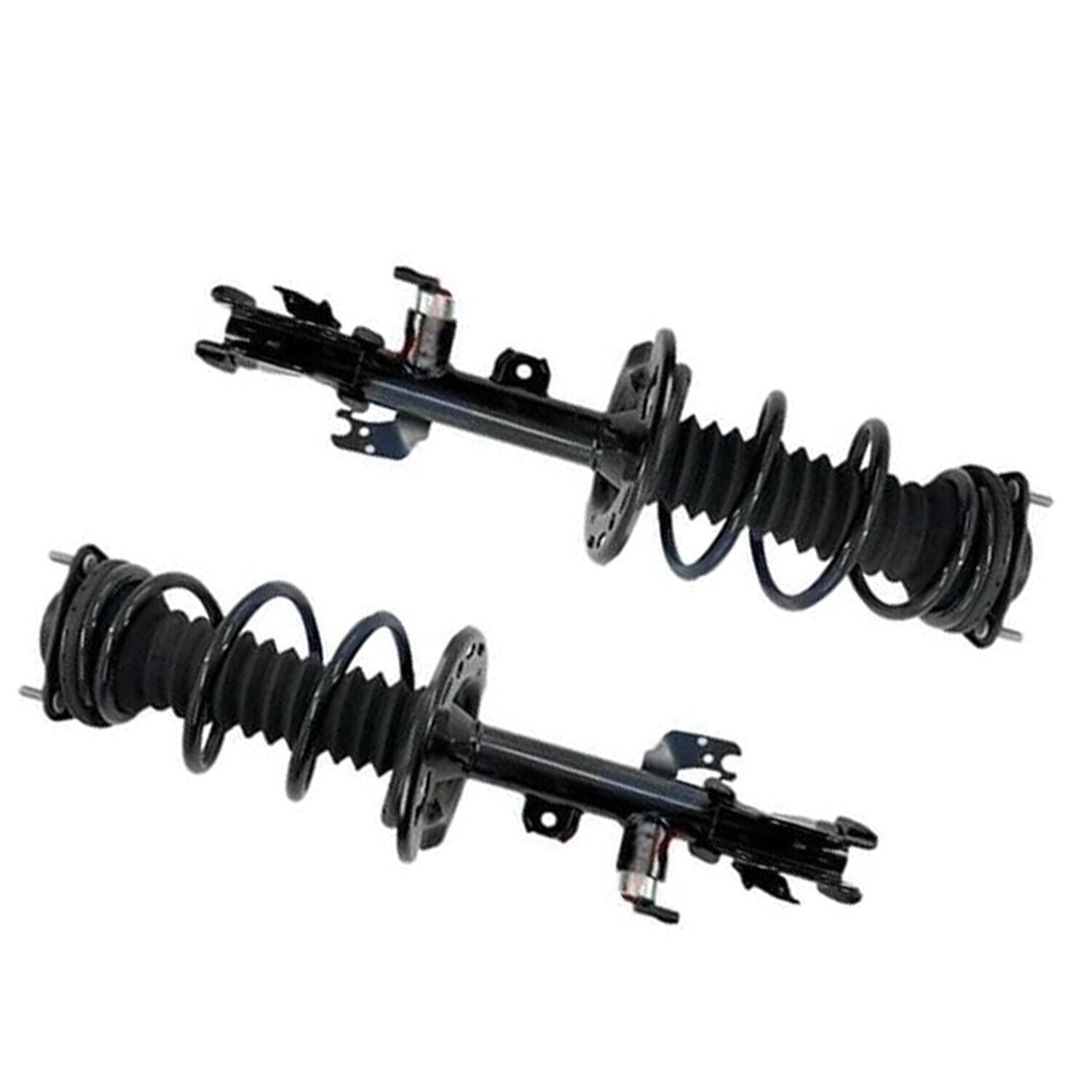4-piece front and rear shock absorber strut auxiliary unit with EDC, suitable for BMW X3 F25 2011-17 and X4 F26 2015-18.