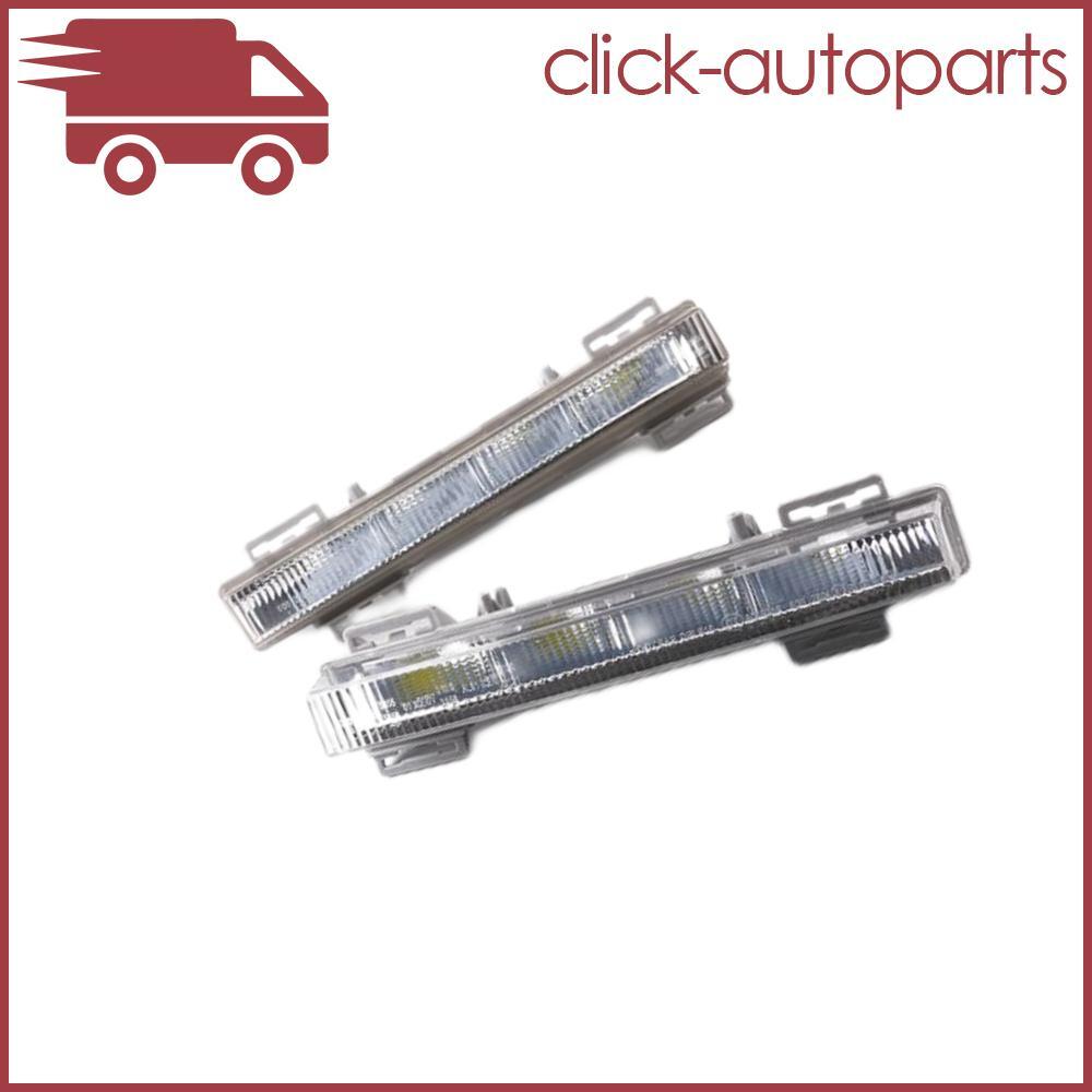 1Pair DRL Daytime Running Light Fog Lamp for Mercedes W166 ML350 X204 GLK350 L+R