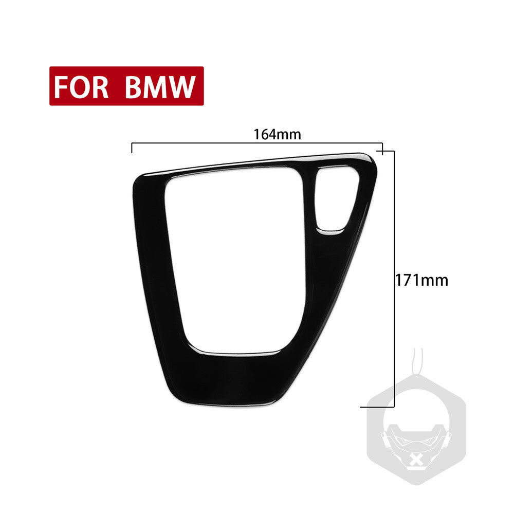Black Interior Gear Shift Box Panel Cover for BMW 3 Series E90 E92 2005-2012 RHD