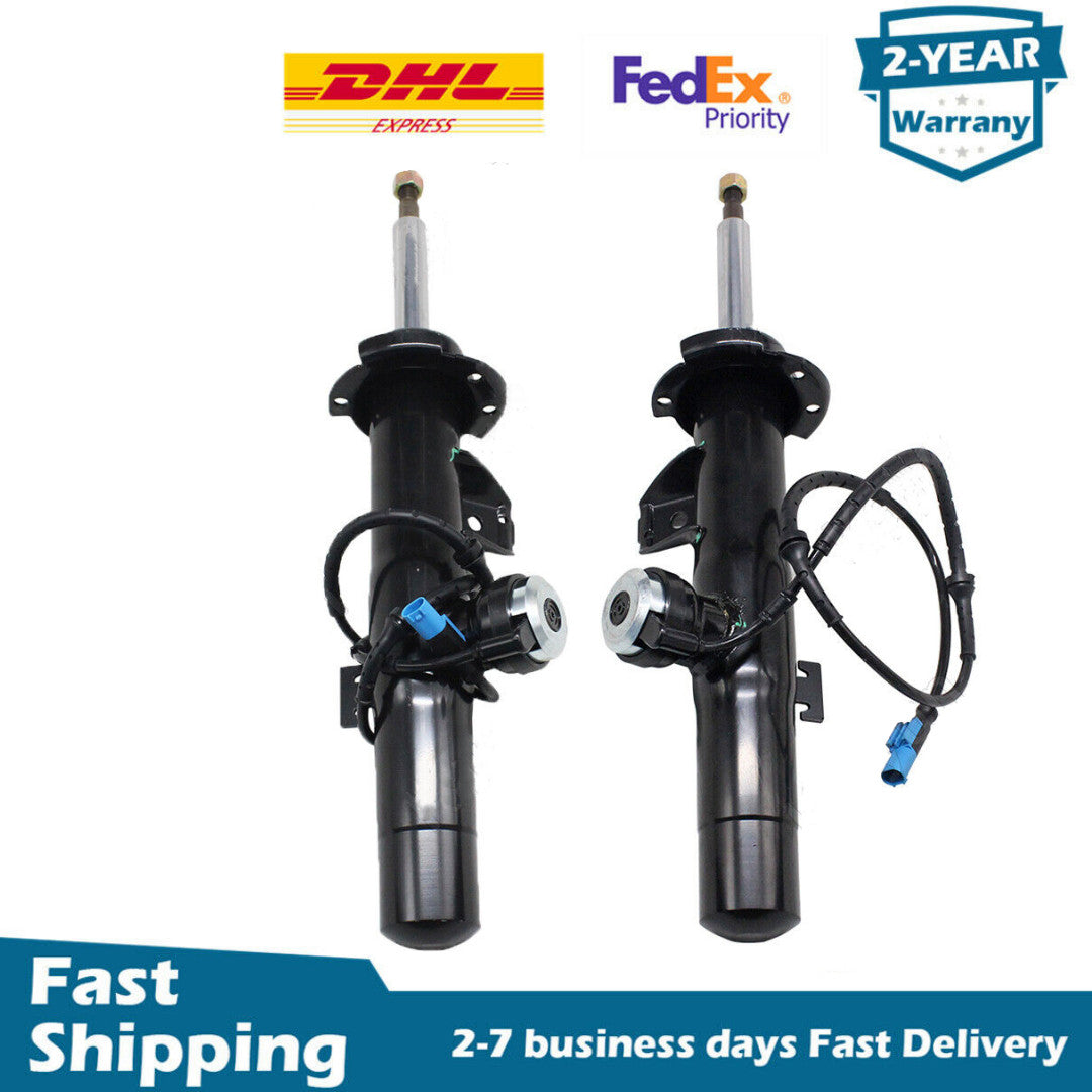 Pair Front Shock Absorber Struts w/VDC for BMW Z4 E89 sDrive28i 35i 35is 2009-16