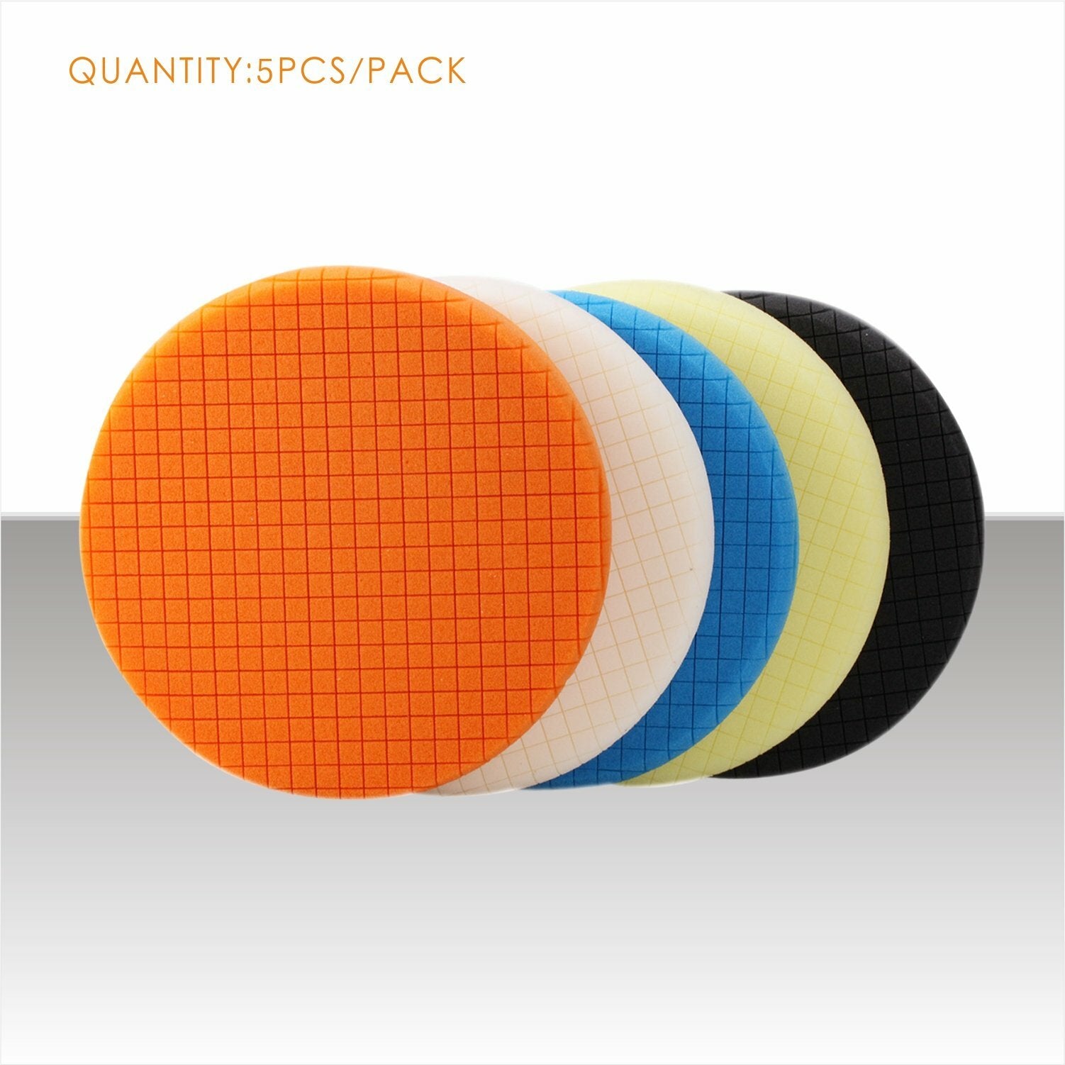 6/7 inch cushioning pad polishing pad polishing mesh composite sponge pad suitable for automotive use