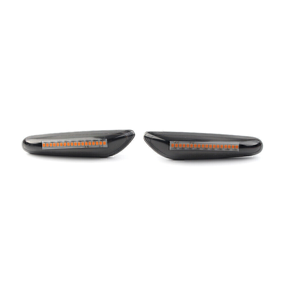 LED Turn Signal Lamps Dynamic Side Markers Light for BMW E90 E91 E92 E60 E82 E46
