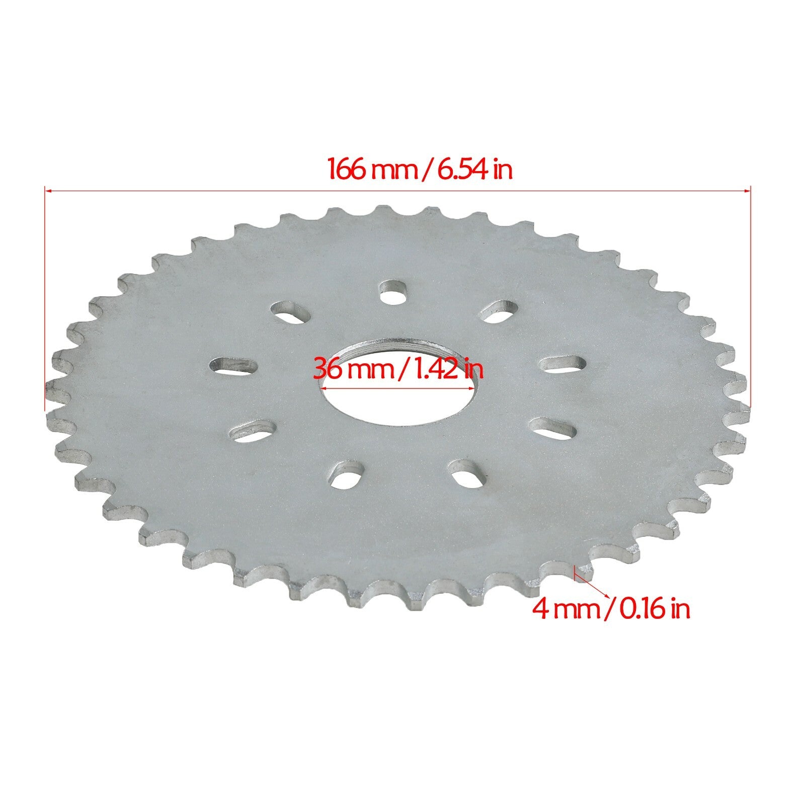 40T sprockets are suitable for 2-stroke electric bicycles with 415 chains and 49/50/66/80cc engines.