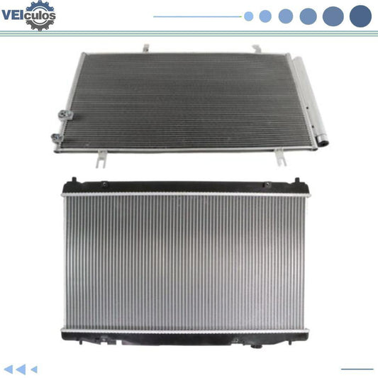 Aluminum Radiator  AC Condenser Cooling Kit For 07 08 09 for Toyota for Camry 2.4L