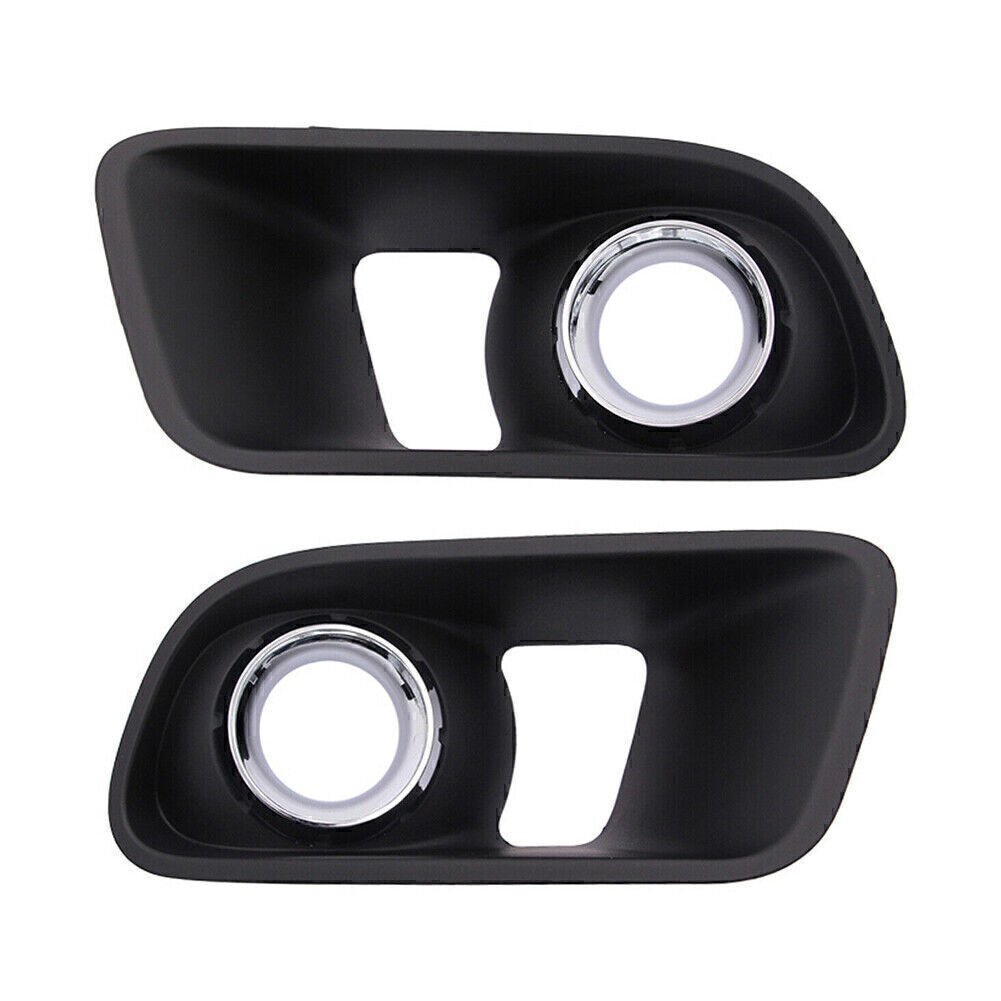 For 2012-2014 for Dodge Charger 2x Front Bumpe Fog Light Lamp Bezels Cover