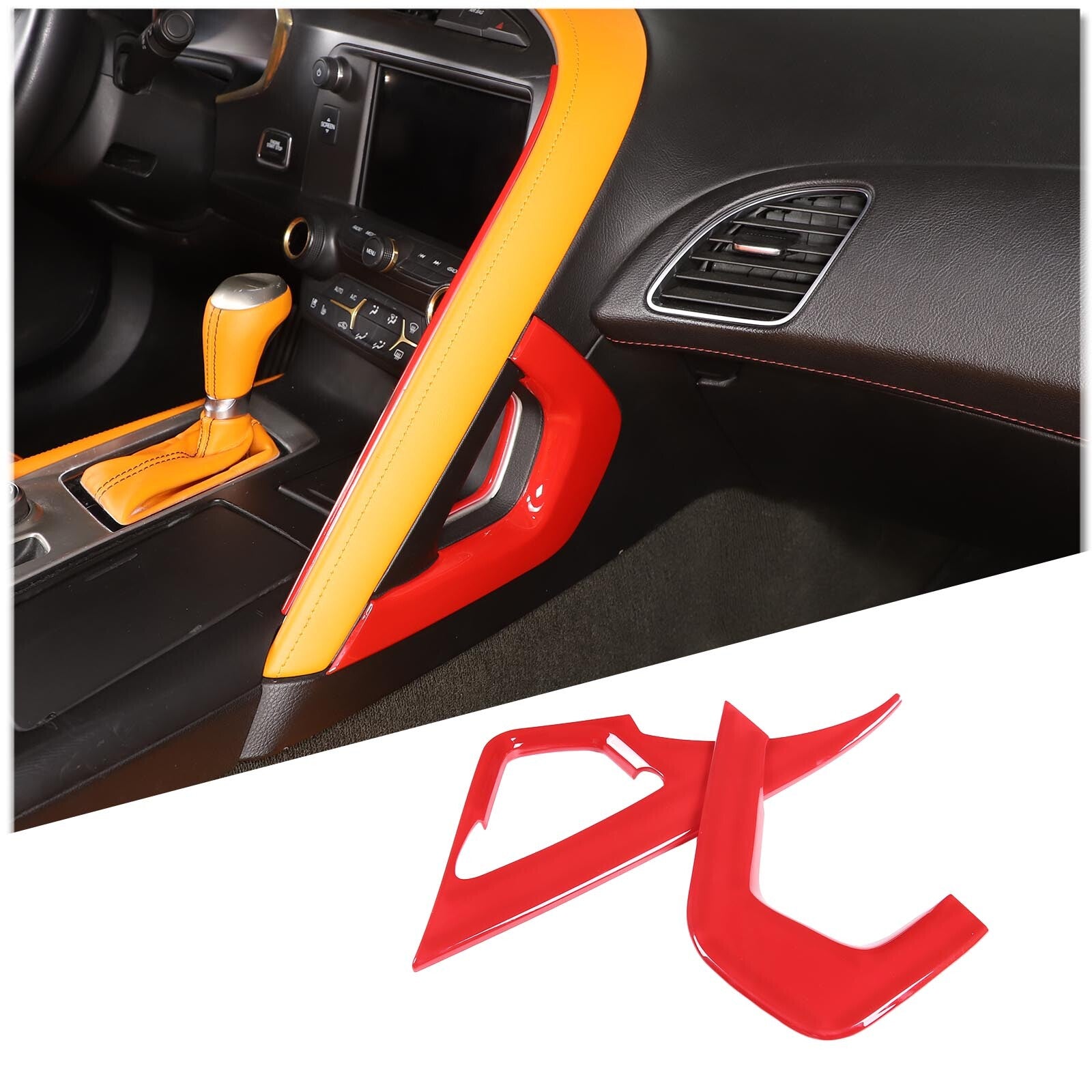 ABS smoked black side turn signal light cover trim for Hummer H3 2005-2009