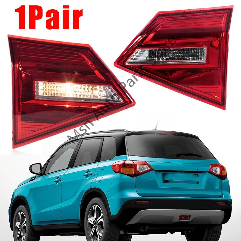 2Pcs Inner Tail Light Rear Brake stop Lamp LED 1Pair for SUZUKI Vitara 2016-2018