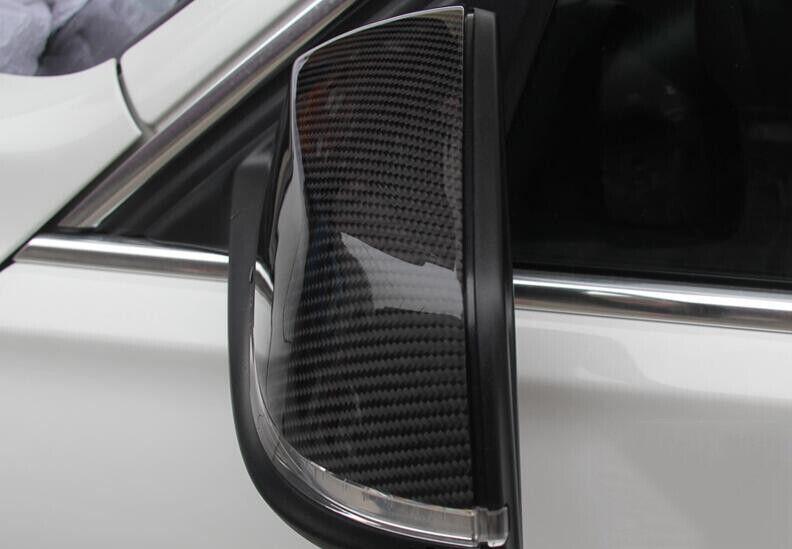 Fit for BMW X1 2014-2015 Dry Carbon Fiber Exterior Rear View Mirror Cover Trim