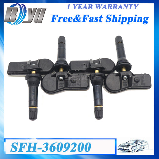 4x SFH-3609200 New Tire Pressure TPMS Sensor Fits for BYD Leopard 5 2023-2024
