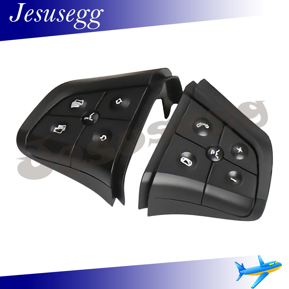 Qty 2 Steering Wheel Switch 5 Button Black Fit for Mercedes-Benz W164 W251 W245