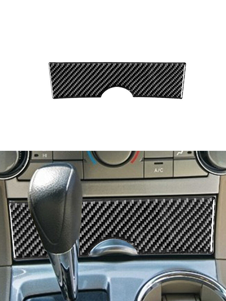 Central Storage LID Panel Trim Cover Carbon Fiber for Toyota Highlander 2008-13