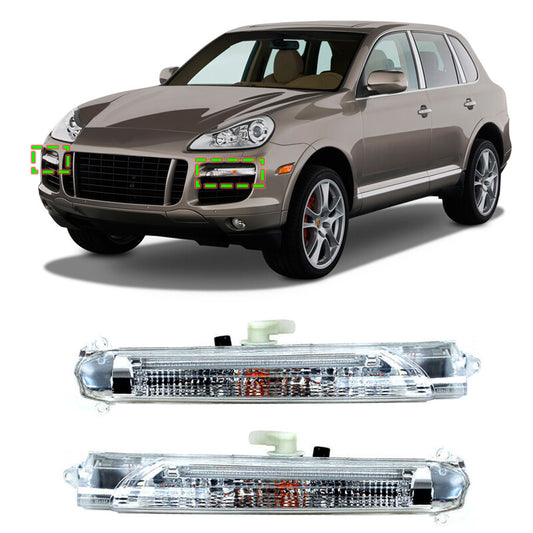 1Pair LED Daytime Running Light DRL Fog Lamp For 2007 2008-2010 for Porsche for Cayenne
