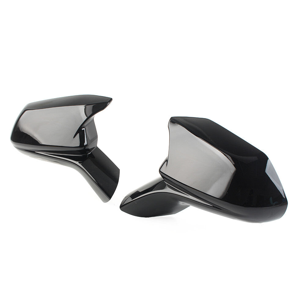 R¨¹ckspiegel Abdeckung Overlay ABS f¨¹r for Chevrolet Camaro 2016-2021 Schwarz Paar