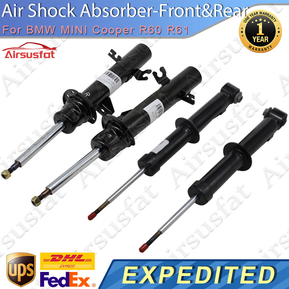 4x for BMW for MINI Cooper R60 R61 FrontRear Air Suspension Shock Absorber Struts