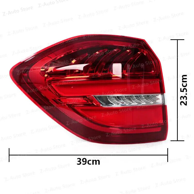 Left for Mercedes-Benz GLS CLASS X166 2016-2019 LED Rear Outer Tail Light