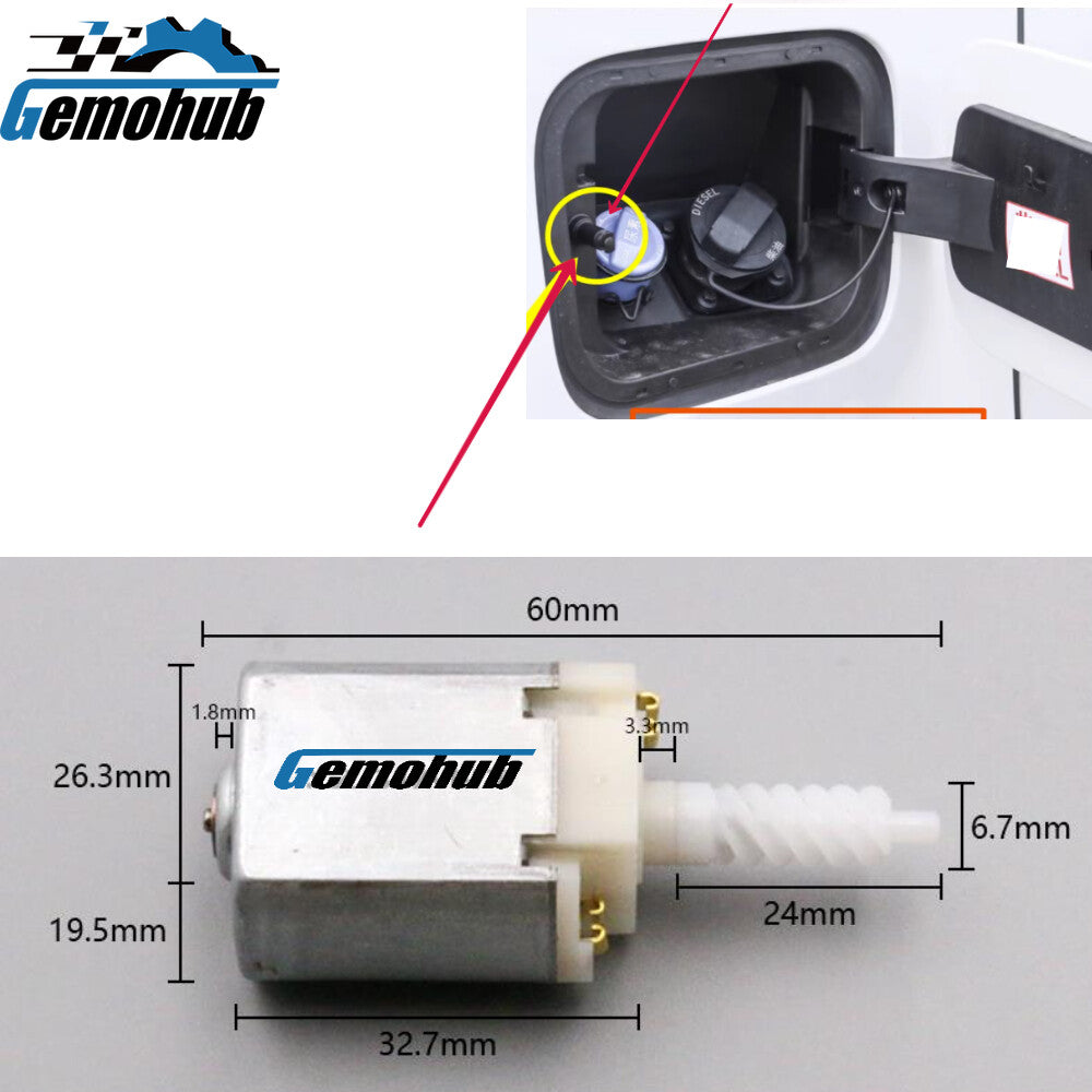 Fuel Door Lock Actuator Fuel Tank Cap Lock Motor For 2009-2014 for Nissan Maxima V6