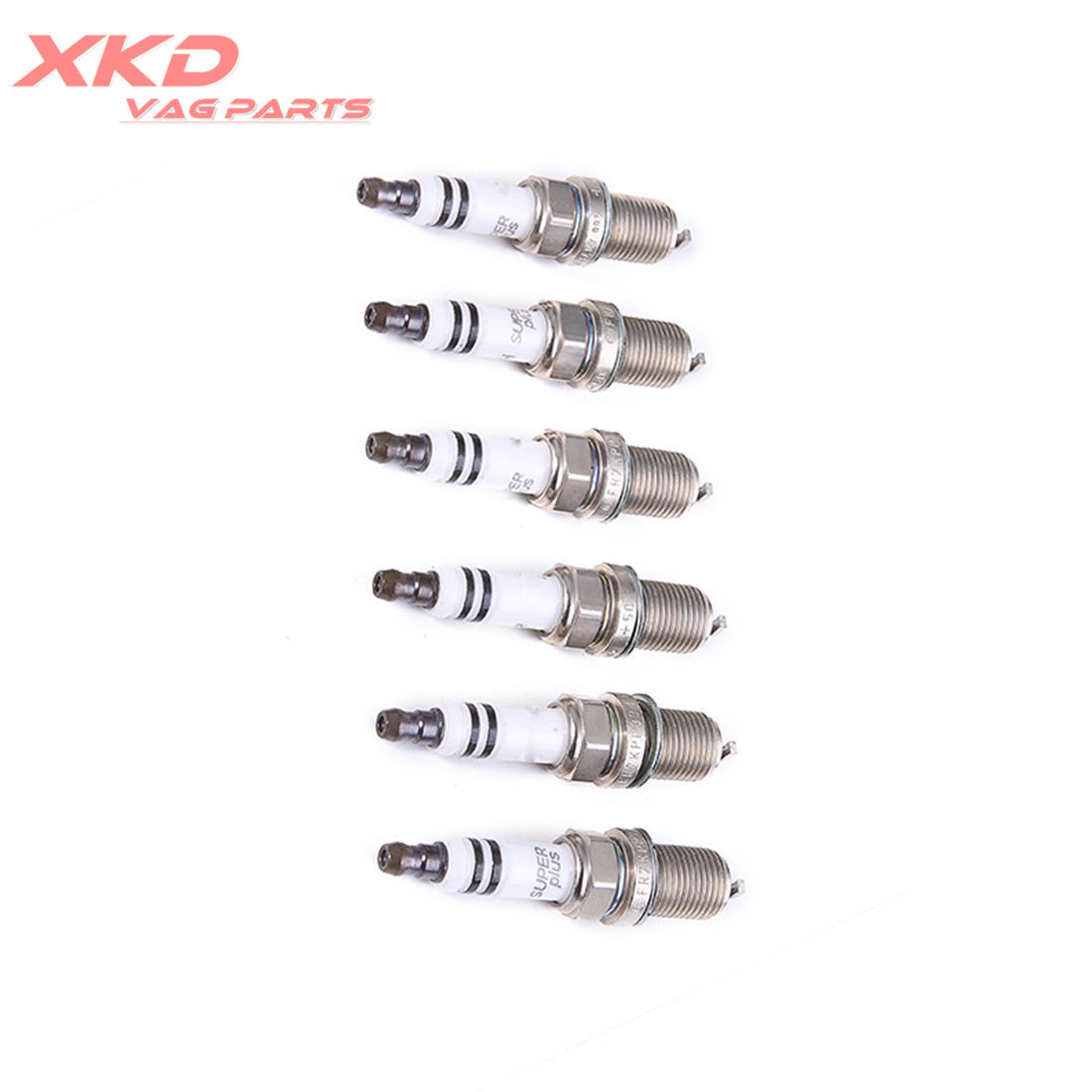 6-piece Platinum Spark Plug Pack for Audi A6 S4 Quattro 2.7T V6