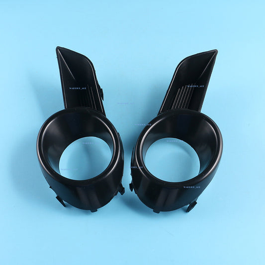 2Pcs Fits for TOYOTA HIGHLANDER 2008-2010 Bumper Fog Light Lamp Cover Grill Trim