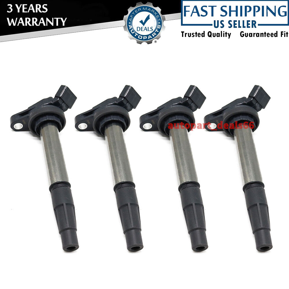 4Pcs Ignition Coils 90919-02258 for Toyota for Corolla Matrix Prius for Scion xD for LEXUS