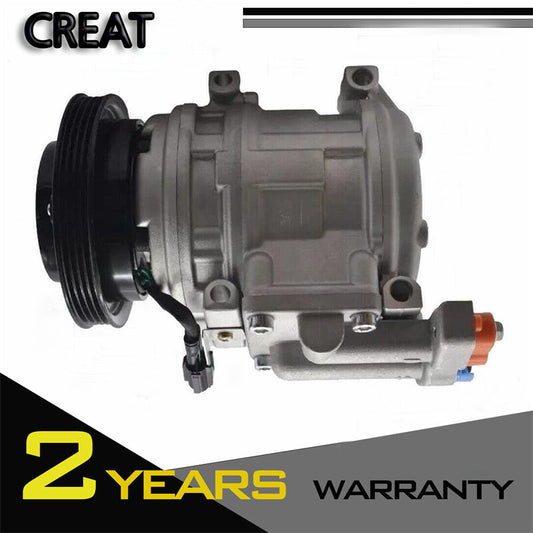 Air conditioning compressor with clutch suitable for Doosan DL200, DL220, DL250, DX140LC, DX160LC 2208-6013B