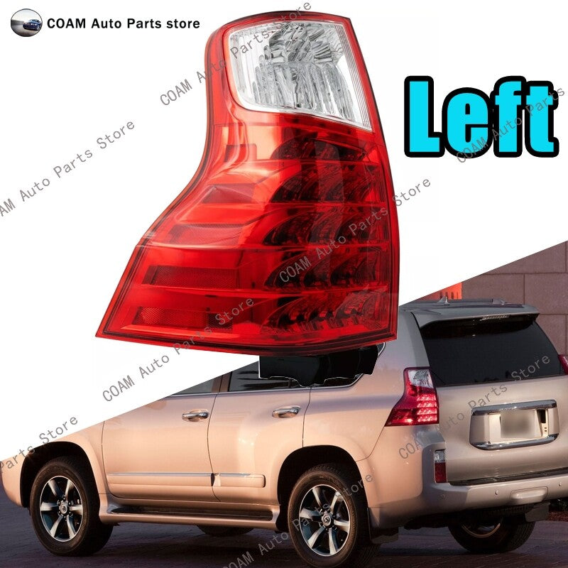Halogen taillight assembly for the left side of a 2010-2013 for Lexus GX460.