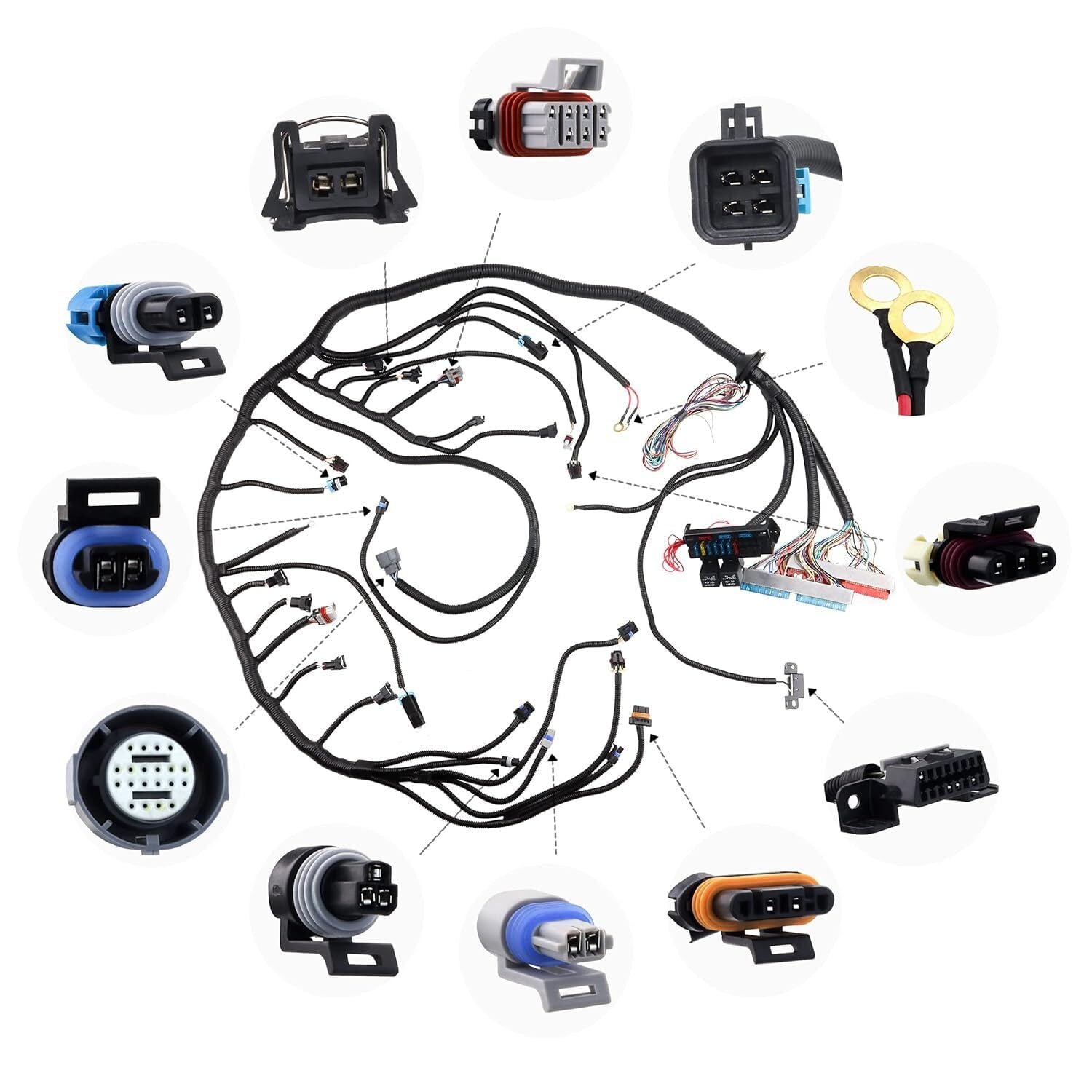 For LS SWAPS DBC 4.8 5.3 6.0 1999-2006 LS1-4L60E Wiring Harness Stand Alone US