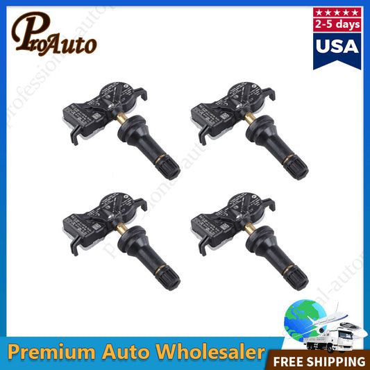 4X TPMS Tire Pressure Sensor 433MHz for Jeep Grand Cherokee 2016-2019 68105280AC