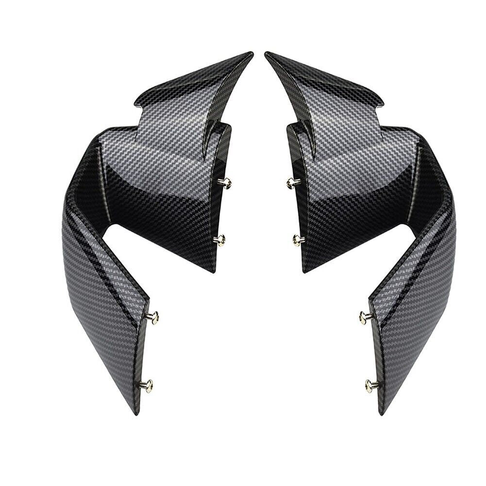 Carbon Fiber Front Spoiler Fxed Wind Winglets M1000RR Suitable for BMW S1000RR