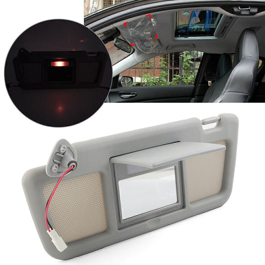 1Pcs Front Left Side Gray Sun Visor for Mazda RX-8 2004-2011 FE88-69-320B-77 New