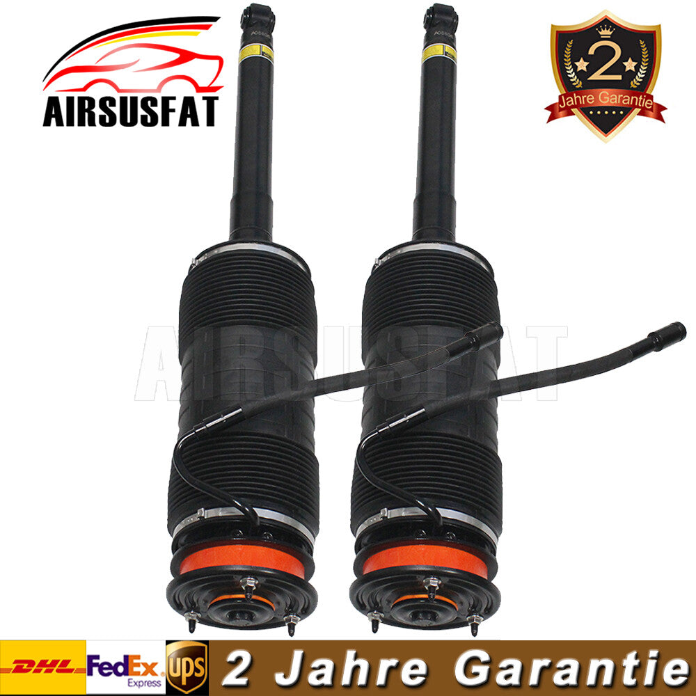 Pair for Mercedes S-Class W221 rear air strut shock absorber hydraulic ABC