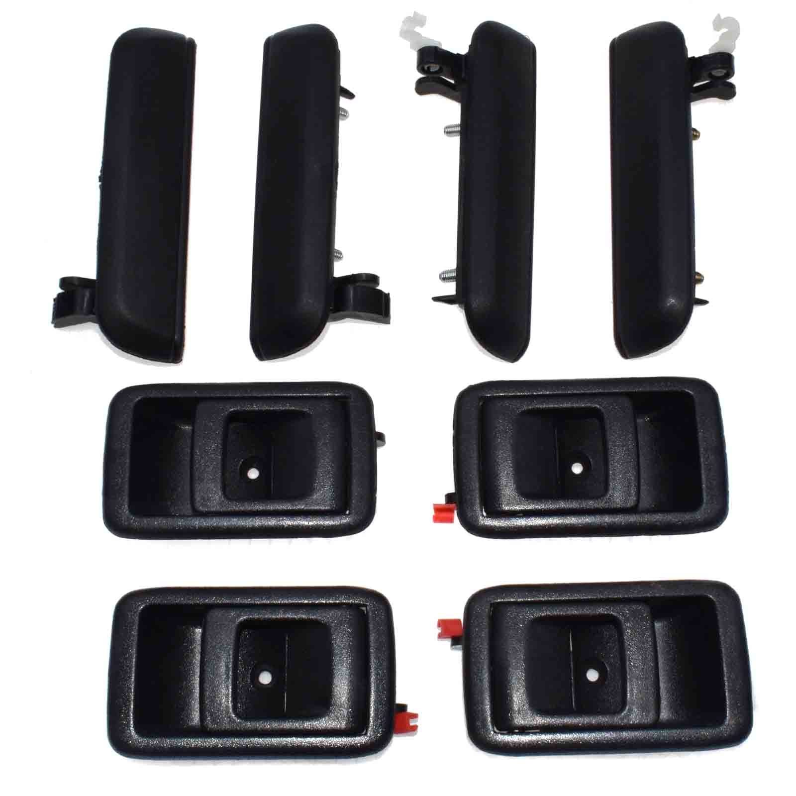 for Toyota Tercel 1995 - 98 interior and exterior door handles, left rear