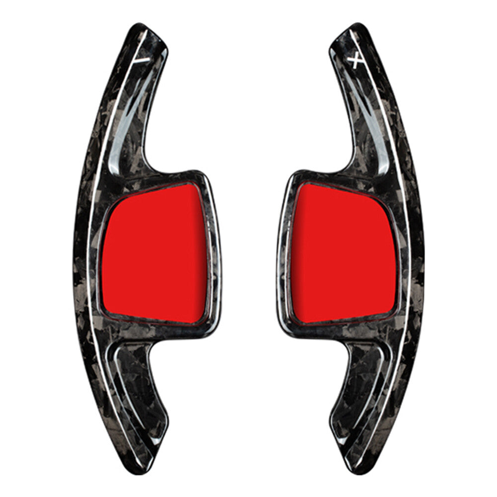 Forged Carbon Fiber Steering Wheel Paddle Shifter Extension for Audi A7 2019-21