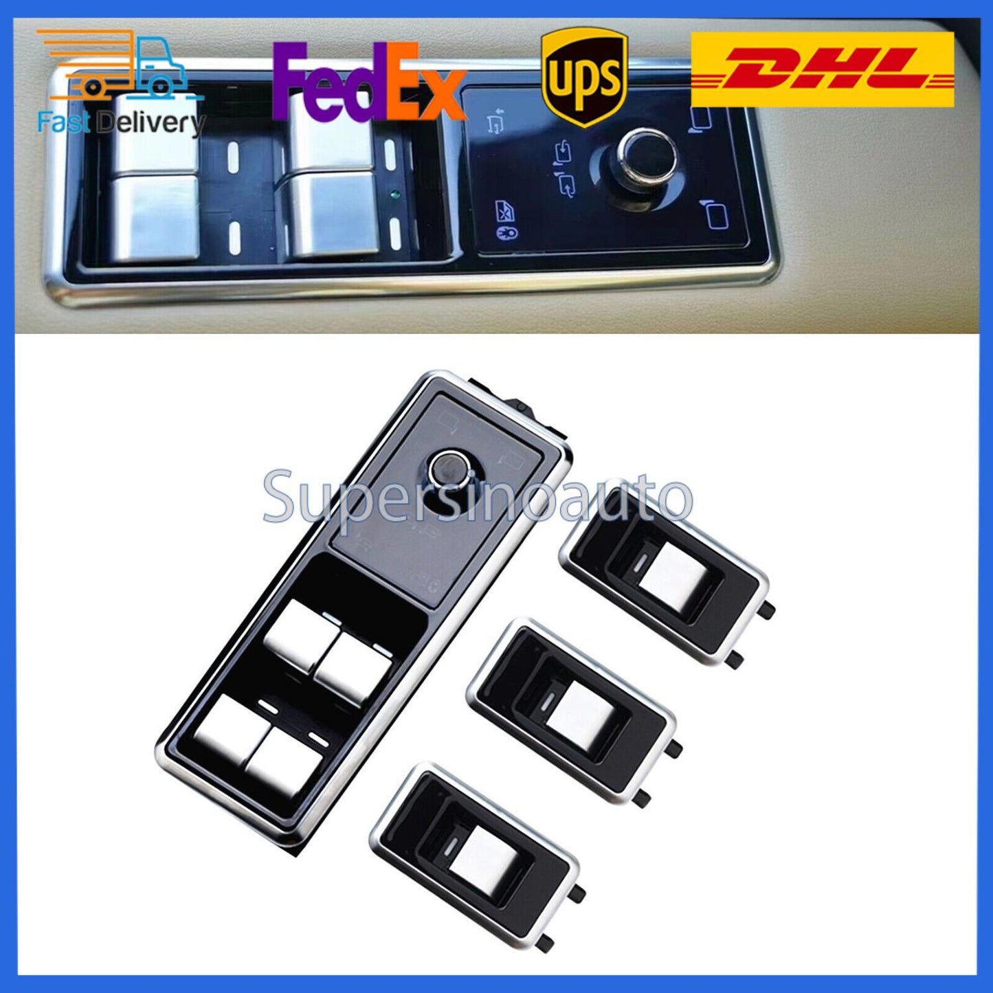 for Land Rover for Range Rover L405 13-17 LR099171 Window Digital Switch Retrofit
