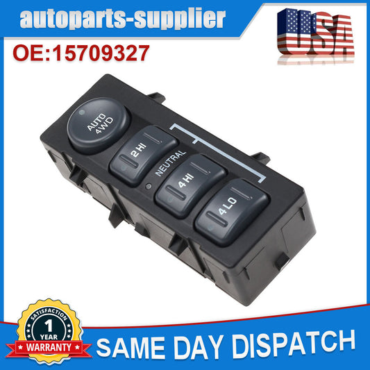 4WD four-wheel drive switch 15709327 is suitable for Chevrolet for GMC for Sierra Silverado for Yukon .
