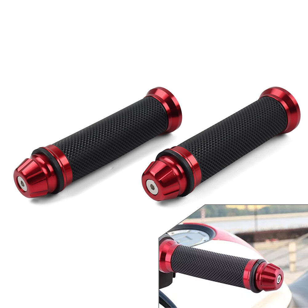 7/8 Handle Bar Hand Grip Motorcycle Red for Yamaha for Honda for Suzuki