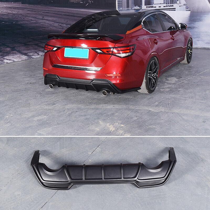 Rear Bumper Diffuser Spoiler Board 1pc Primed Car for Nissan Sylphy Sentra 20-22