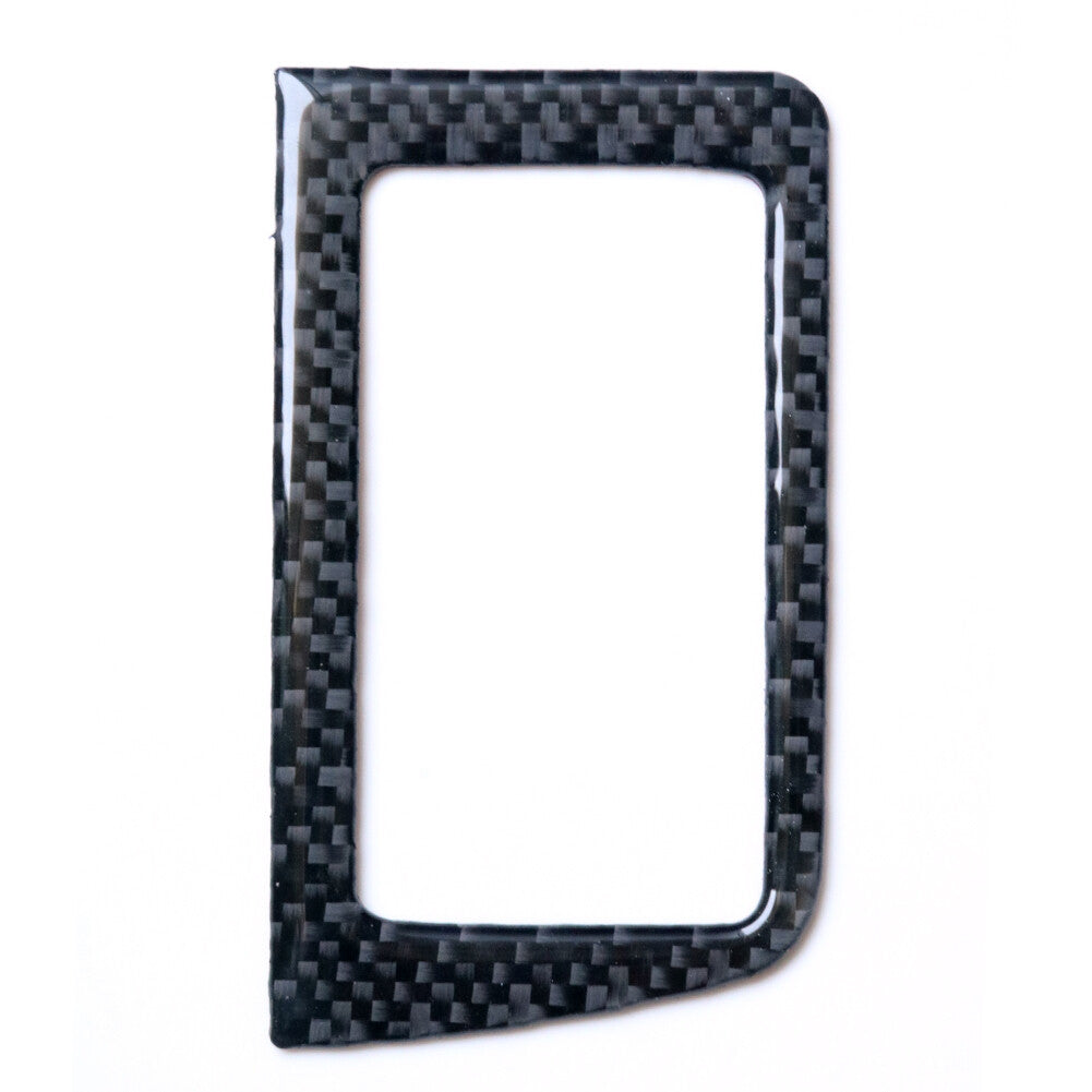 1X Carbon Fiber Inner Dim Light Control Trim Cover for Honda for Civic Coupe 2013-15