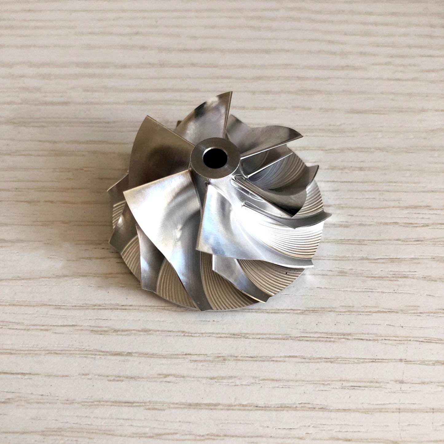 TF035HL12b 40.00/51.00mm 6+6blades High-performance billet compressor wheel