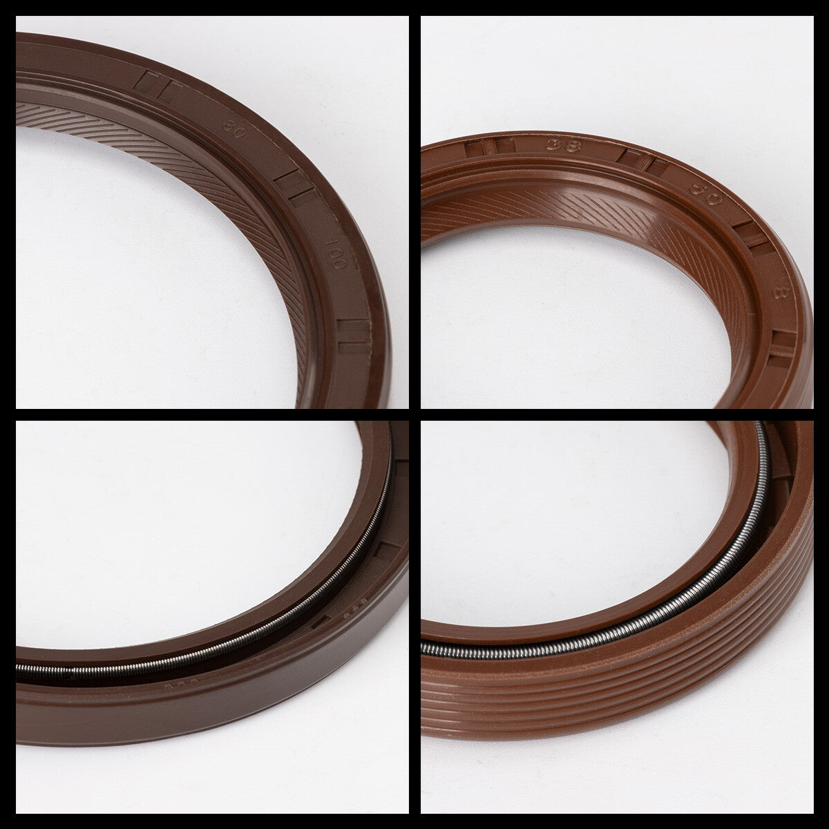2pcs Engine Crankshaft Oil Seal Fit for Honda CR-V 1997-2000 91212PR3003