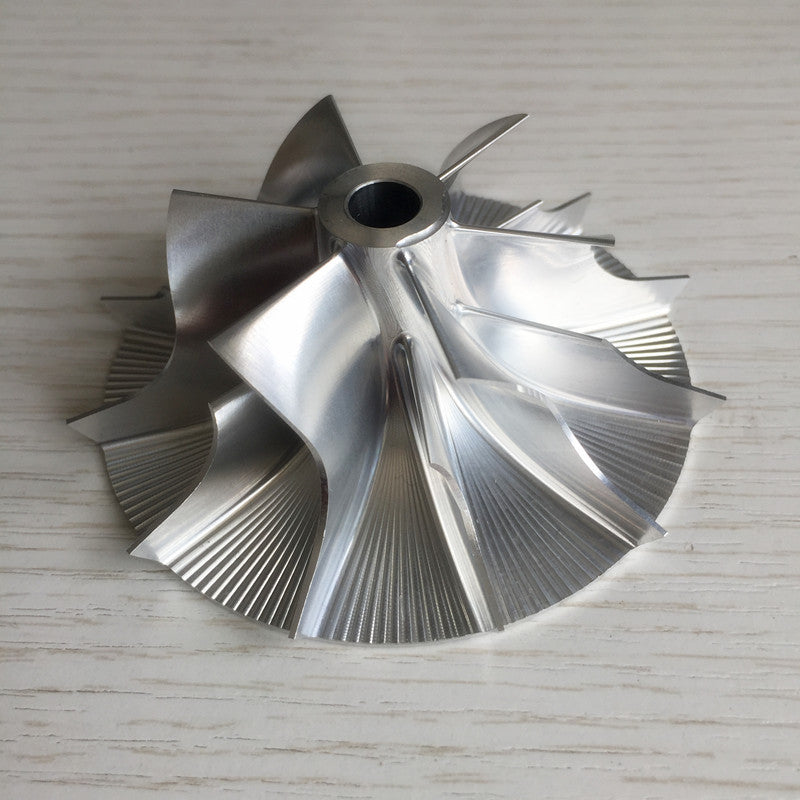 K23/3LD 50.40/76.10mm 6+6 blades performance Turbo Billet compressor wheel