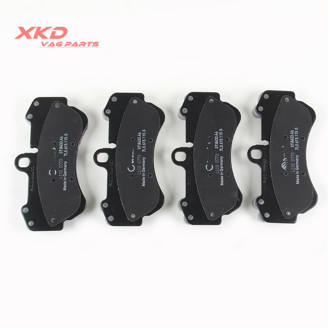 Front brake pad kit for Volkswagen Touareg 7L0698151