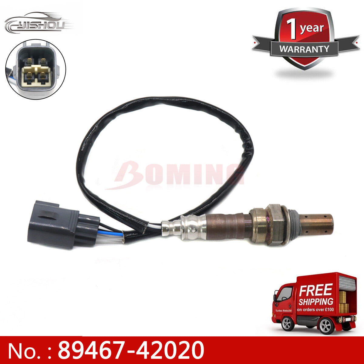 89467-42020 O2 Lambda Oxygen Sensor for Toyota Rav4 2001-2003 250-54078