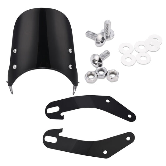 Universal Motorcycle Windshield Extension Airflow Windscreen Wind Deflector BL