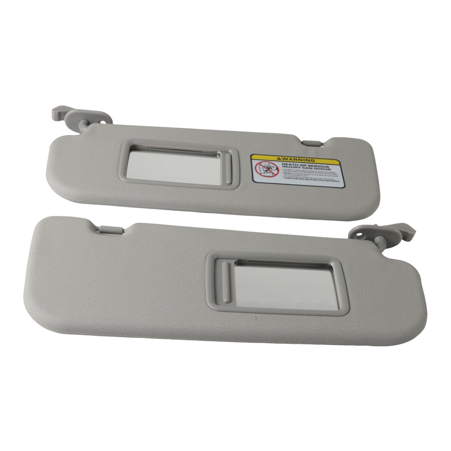 2X Gray Sun Visor For 2011-2015 for Hyundai for Elantra MD 852103X000TX 852203X000TX