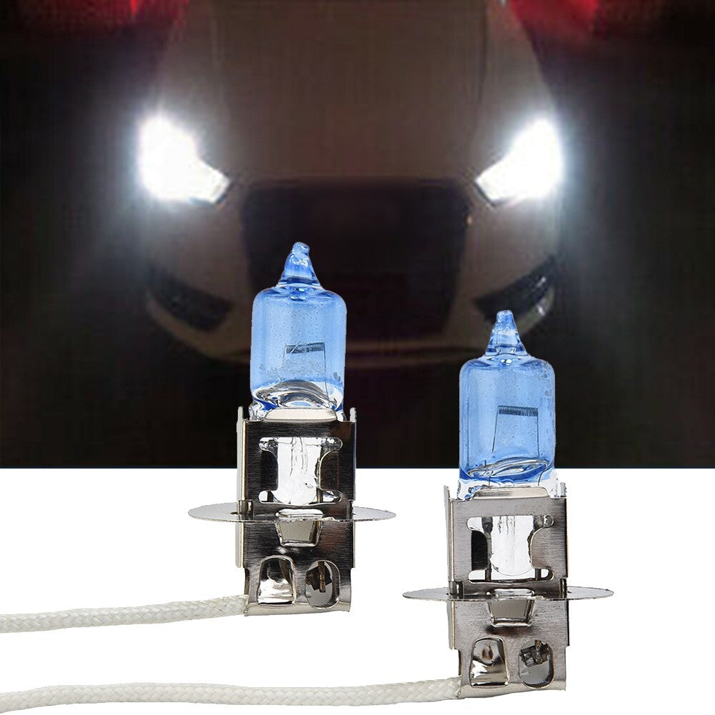 Fog light car bulb 100W 12V 453 socket H3 halogen lamp set xenon lamp appearance